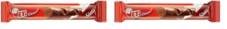 Eti Çikolata Uzun Sütlü 17 g 2li paket