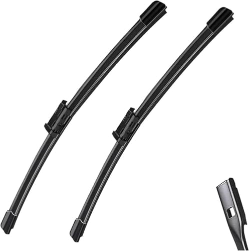 Essuie-glaces avant pour A4 B8 B9 Allroad 2008-2018 balais en caoutchouc souple 600mm 500mm