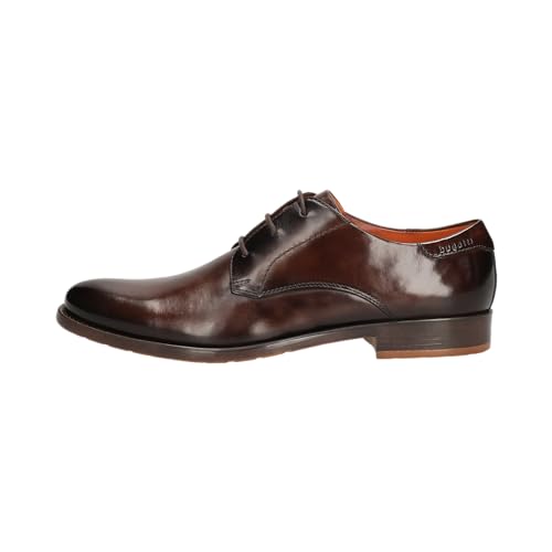 bugatti Herren Businessschuhe, Männer Schnürer,Derby schnürung,Freizeit,Schnuerschuhe,Schnuerer,straßenschuhe,Schnuerung,Brown (6000),44 EU / 9.5 UK