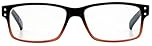Foster Grant Thames Reading Glasses for Men +3.00 – Rectangular TR90 Frame with Spring Hinges, Scratch-Resistant Lenses & Protective Case