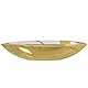 CENTRO CERAMICA BLANCO BRILLO/ORO_40X13X8CM