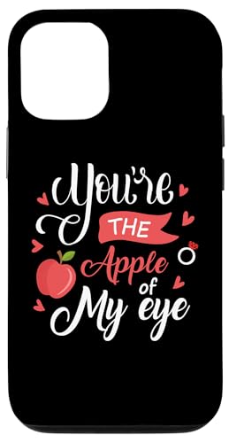Fruit Apple Eye Love Romantic Lovely Gift Idea Apple of eye �X�}�z�P�[�X iPhone 12/12 Pro �p