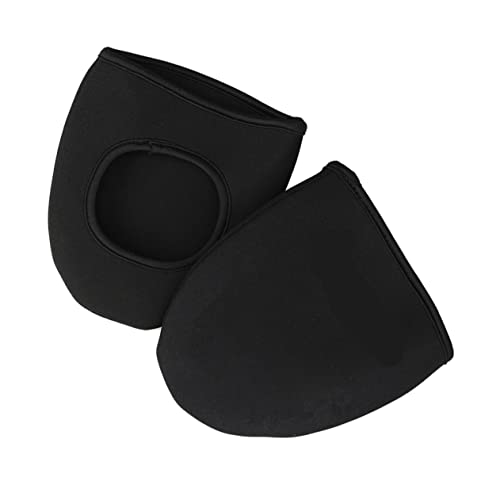 POPETPOP 2 unidades Fundas para zapatos de ciclismo para hombre, cubiertas impermeables y cortaviento, fundas térmicas para media zapatilla, accesorios para bicicleta miniatura 4