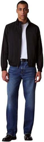 Calvin Klein LS PADDED HARRINGTON JACKET Erkek Ceket, Siyah, M - Görsel 6