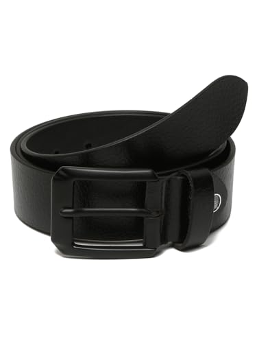 Image of TEAKWOOD LEATHERS Men's Casual Leather Belt, 6 Holes, Classic Buckle Lock Belts for Men | T BT EC 1