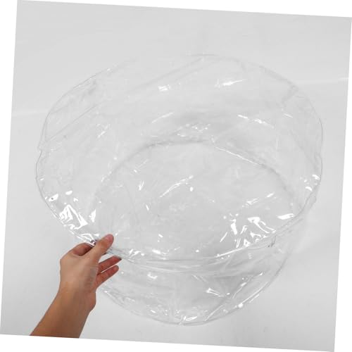 Sofá transparente de almacenamiento DOITOOL sin relleno para ropa y juguetes 6