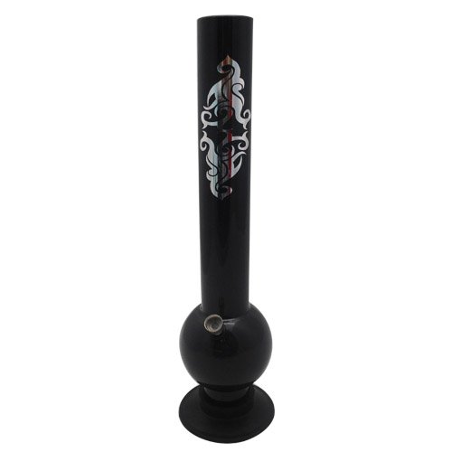 Buy Metier Moksha Bongs Acrylic Hookah Bong Pipe. Say No to Smoking Cigarette Rolling Paper (16