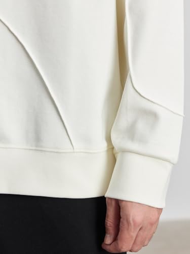 Autumn and Winter Men's Plush Knitted Sweashirt Casual Round Neck Thick Knitted Pullover4