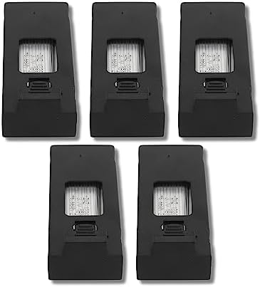 RC Drone Battery + Charging Cable Set, 3.7V 1800mAh RC Drones Lithium Battery, UAV Replacement Battery Drone Accessories for E88 E88PRO Ls-E525 E525 Pro RC Drone