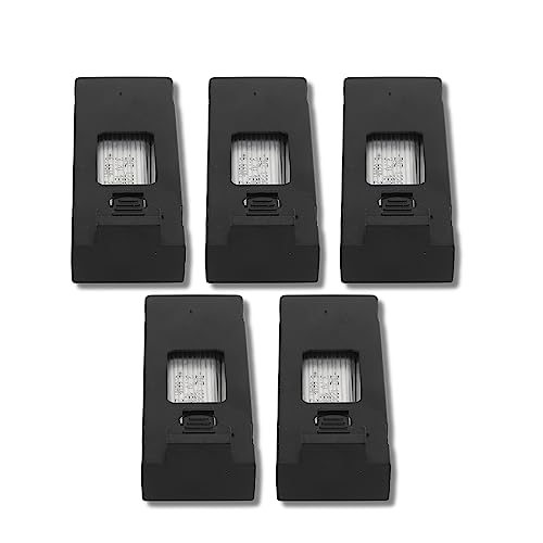 RC Drone Battery + Charging Cable Set, 3.7V 1800mAh RC Drones Lithium Battery, UAV Replacement Battery Drone Accessories for E88 E88PRO Ls-E525 E525 Pro RC Drone