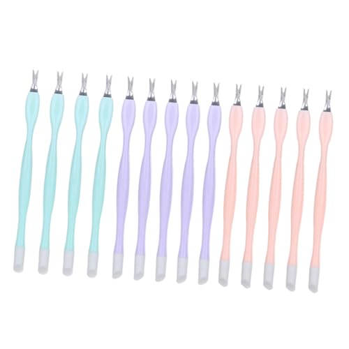 PLAFOPE Manicure Set Cuticle Remover Tool 30pcs Nail Dead Skin Trimmer Kit Random Color