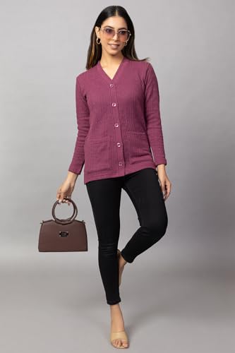 Image of HIFZAA Sweater Cardigan for Women Winter Sweaters for Ladies Plus Size M to 6XL