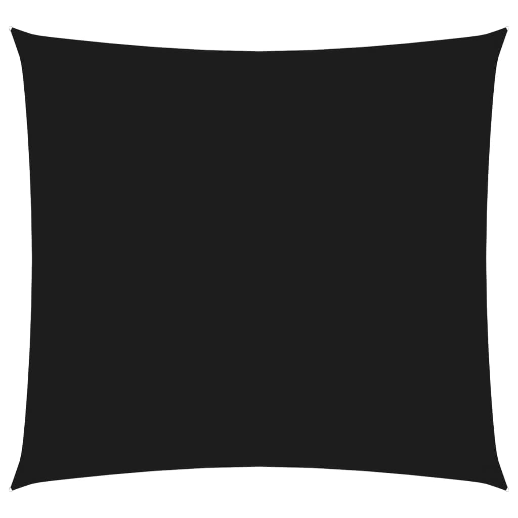Voile d'Ombrage Carrée 3x3 m Tissu Oxford Protection UV Noir