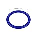PATIKIL Carnival Ring-Toss Rings 4cm ID, 24 Pack Plastic Hoop for Outdoor Party Favor Game Booth, Blue