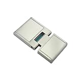 Modern Heavy Duty SK2-100 Industrial Door Hinge Chrome Industrial Exposed Zinc Alloy Butt Hinge 1Pcs
