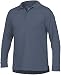 LA Police Gear Men Antiwrinkle Operator Tactical Long Sleeve Polo Shirt