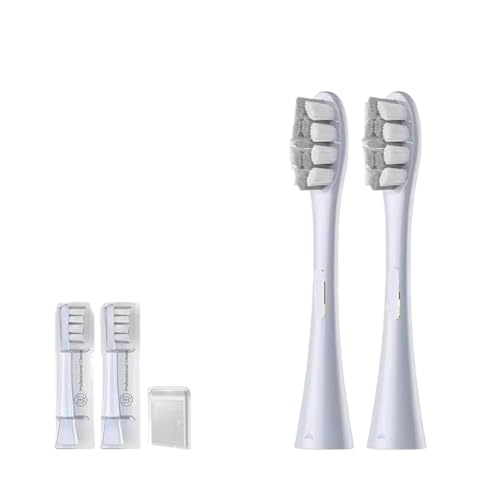 Oclean�����d�����u���V�̃u���V�w�b�h X Pro Elite Flow Z1 X10 E1 Air 2 �S�V���[�Y �X�}�[�g�A�N�Z�T���[�ɑΉ�(Oclean P1C9 2PCS)