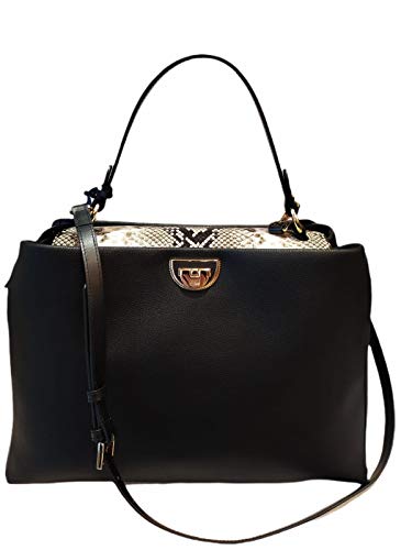  Roberto Cavalli Class Everyday Borsa a mano pelle 40 cm