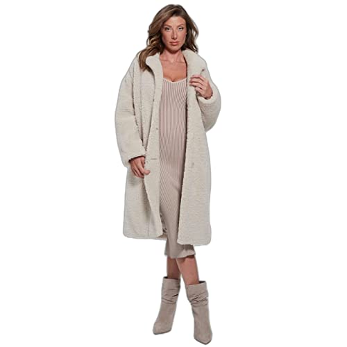 GUESS Damen Übergangsmantel beige S