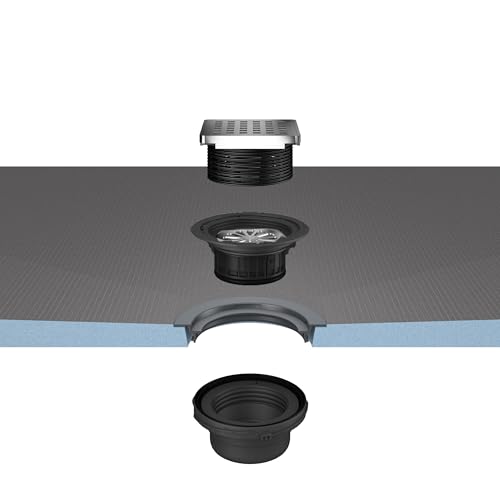 wedi Shower Center Drain Kit (42in. x 60in. x 1.5in.)