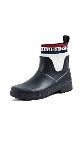 TRETORN Women's Lia Rain Boots, Night/Vintage White, 9 M US