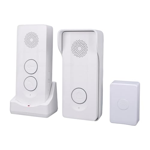 Système d'interphone adhésif Zerodis 433 MHz avec sonnette bidirectionnelle