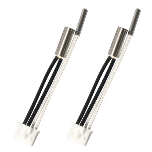 2 Packs 24V 50W Heater Cartridge + 200K Thermistor for