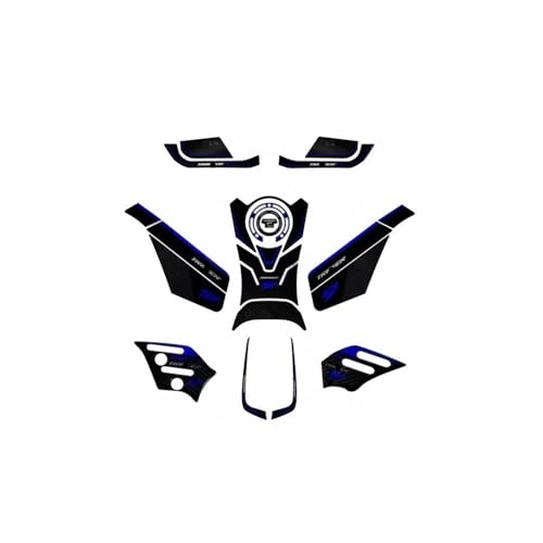 Kit protection réservoir étanche 3D résine pour moto Tracer 9 GT