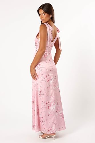 Image of Petal & Pup Women's Xavier Bow Shoulder Maxi Dress