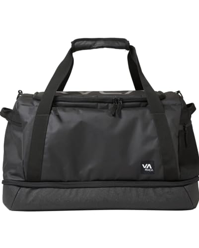 RVCA Mens Sport Gym Bags - VA Gear Bag (Black, One Size)