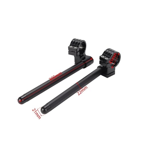 Manillar Elevador Universal 41mm para Moto con Adaptador de Abrazadera 4