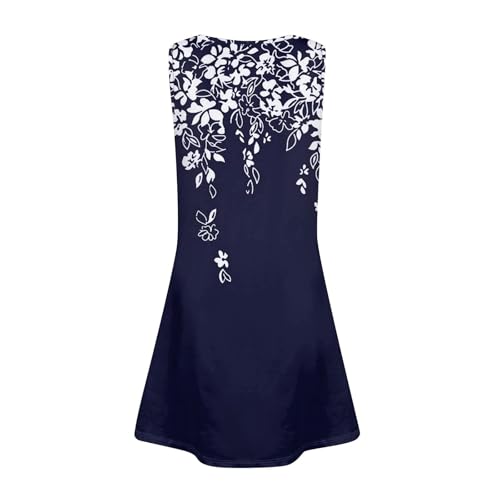 Girl's Sundresses Summer Boho Strap Tiered Cami Maxi Dresses Beach Playwear Outfit with Pockets3