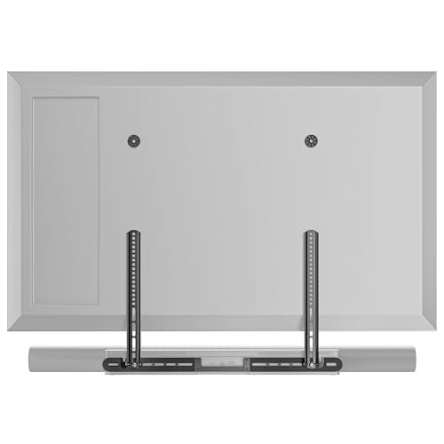 PEGZONE Soundbar TV Mount Compatible with Sonos Arc & Sonos Arc Ultra Hold 22 Lbs Soundbar Mount for TV for Surround Sound Two Installation Options Black