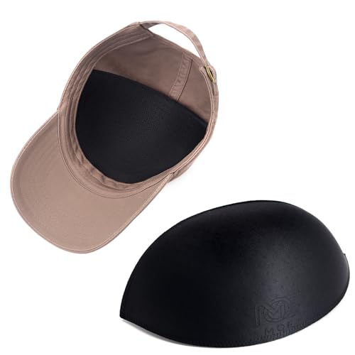 Certihiamken 3-Pack Hat Shaper Cap Holders Mesh Ventilation Strong Shape Retention Reusable & Machine Washable Easy-Install Baseball Cap Inserts Black