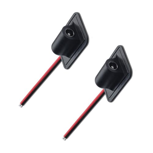 Dcaknri MultiInterface - Cable de extensión de alimentación de cableado para mochila térmica y electrónica, CC 5,5 x 2,1 mm, DC3,5 x 1,35 mm, conexión de costura hembra