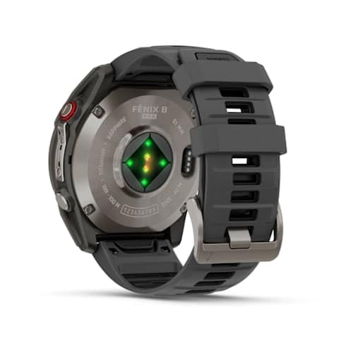 Garmin fēnix 8 Pro 51 mm, LTE Premium Multisport GPS Smartwatch, touch screen AMOLED, tecnologia inReach integrata, funzioni avanzate di salute e allenamento, torcia a LED, durata della batteria fino