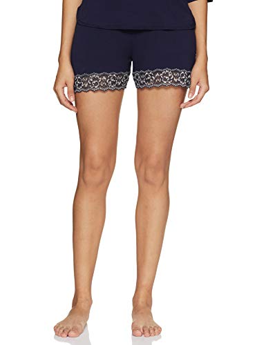 Image of Amante Solid Above Knee Mid Rise Short
