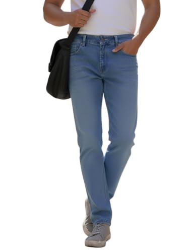 Rigo Men Straight Fit Stretchable Mid-Rise Denim Jeans for Men Casual Jeans (in, Numeric, 32, Regular, Royal Blue)