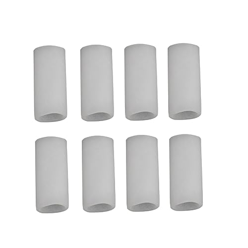 KOMBIUDA 10pcs Silicone Finger Sleeve Protector for Thumb Protection Relief Prevention Sports Activities Fit for Basketball Volleyball Baseball and More