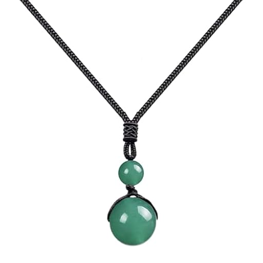 cotigo - colgante de piedra natural 14mm, collar con hilo encerado + regalo pulsera de nudos gratis. Amuleto de suerte y proteccion, contra mal de ojo, collar para mujer y hombre. (AVENTURINA VERDE) | Ya disponible en tu tienda friki favorita! En mundofriki.es! cotigo - colgante de piedra natural 14mm, collar con hilo encerado + regalo pulsera de nudos gratis. Amuleto de suerte y proteccion, contra mal de ojo, collar para mujer y hombre. (AVENTURINA VERDE) | Ya disponible en tu tienda friki favorita! En mundofriki.es!