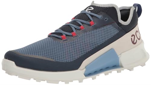 ECCO Herren Biom 2.1 X Country M Low Running Shoe, Marine/Retro Blue/Shadow White, 42 EU