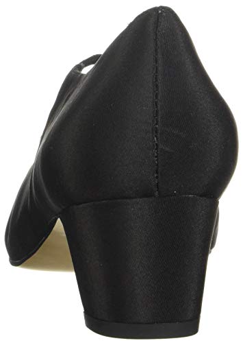 Trotters Women's Pumps, Black Microfiber, 7.5 Wide #TOP2