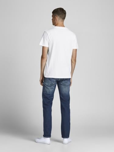 JACK & JONES Herren JJECORP Logo Tee SS Crew Neck MP, Black/White/Dusty Olive, XS – Ansicht 4
