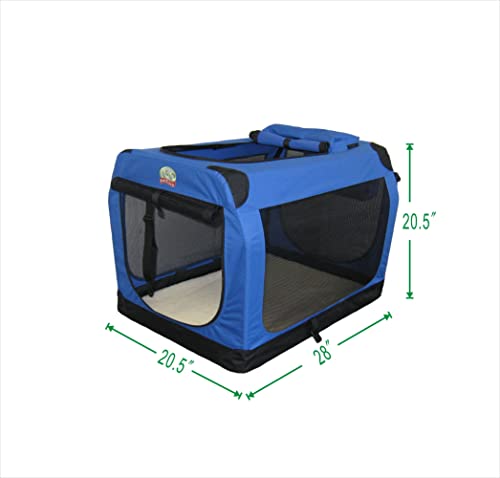 Go Pet Club Ac28 Soft Dog Crate, Blue - Small (10 - 25 Lbs) #TOP3