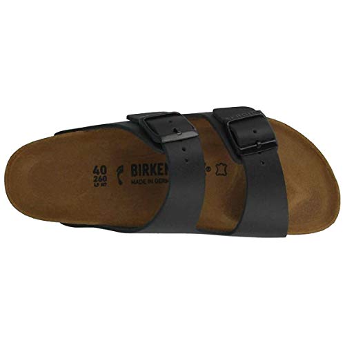 Birkenstock Unisex Arizona Black Leather Sandal 43 N EU3