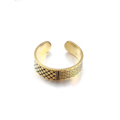 Huangshanshan Palestine in Arabic Pendants Necklaces Ring Jewelry (gold)