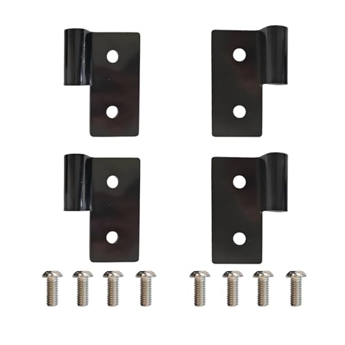 2 Set 11202.03 Lower Door Hinge Brackets Compatible with Jeep Wrangler/CJ/TJ/YJ Door Hanger Hinge Fit for 1997-2006 Jeep Wrangler 1997-2006 Jeep TJ 1976-1986 Jeep CJ