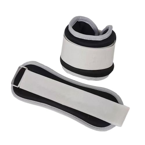 Amagogo Pesas para Tobillos, Correas para piernas, Pesas de muñeca con Peso de Fuerza práctica, Pulseras con Peso para Gimnasia, Baile y Caminata, 0.5 Kg X 2