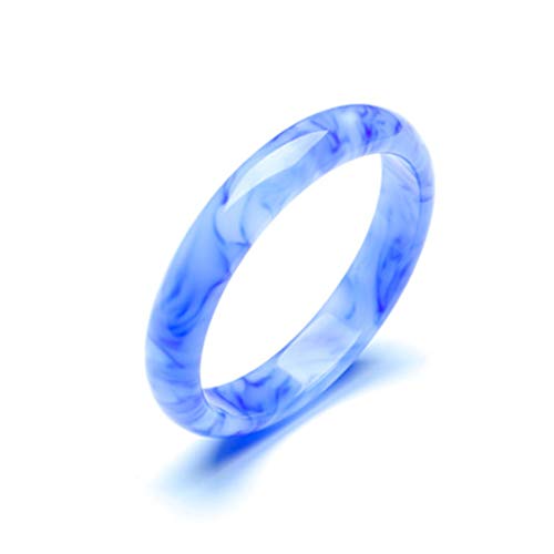 Bracelet en jade hétien authentique bijoux femmes motifs bleus