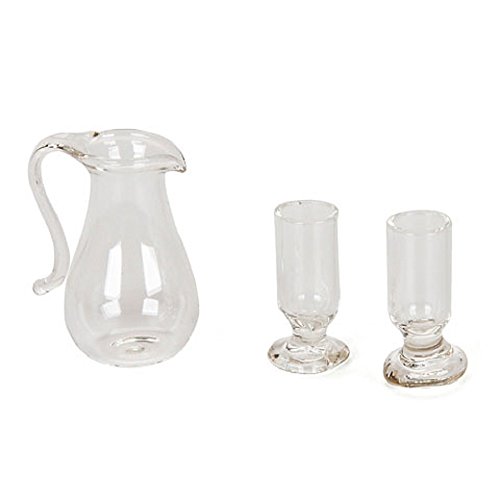 Darice, Timeless Miniature Glass and Drink Set